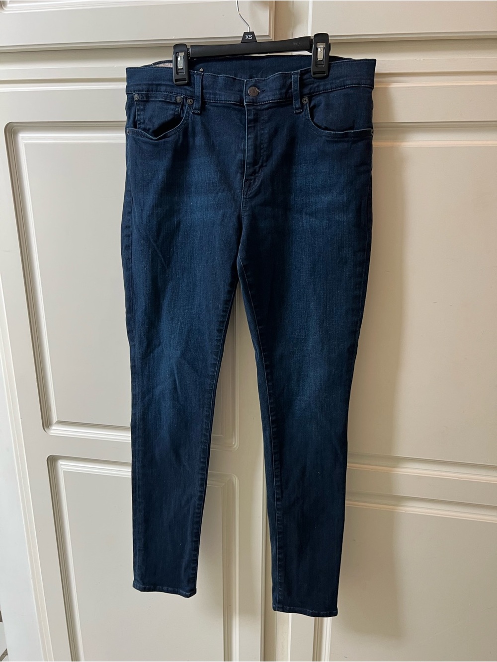 Polo by Ralph Lauren Women's Navy Demin Skinny Jeans